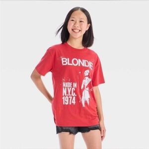 Red Blondie Graphic Kids T-Shirt - Multiple sizes NWT!